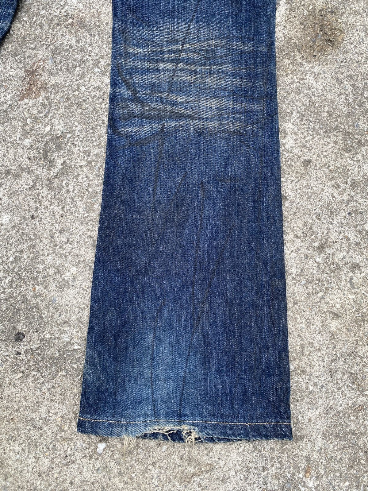 Jack Rose Japan Claws Mark Design Flare Denim