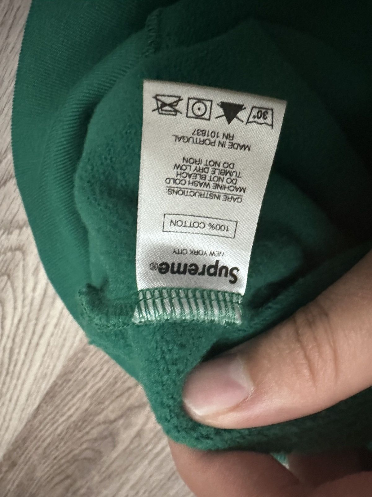 Supreme Love or Hate Hooded Sweatshirt Size US XL / EU 56 / 4 - 9 Thumbnail