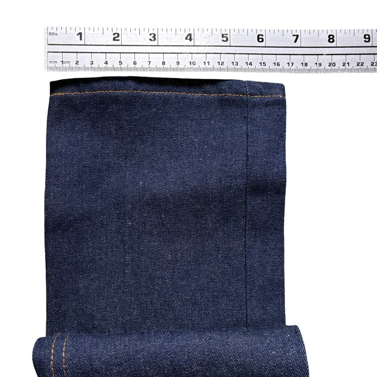 Levi's Vintage 80's Levi's 705 Girls Jeans 22x28 10 Dark Wash NOS Size 22" - 7 Thumbnail