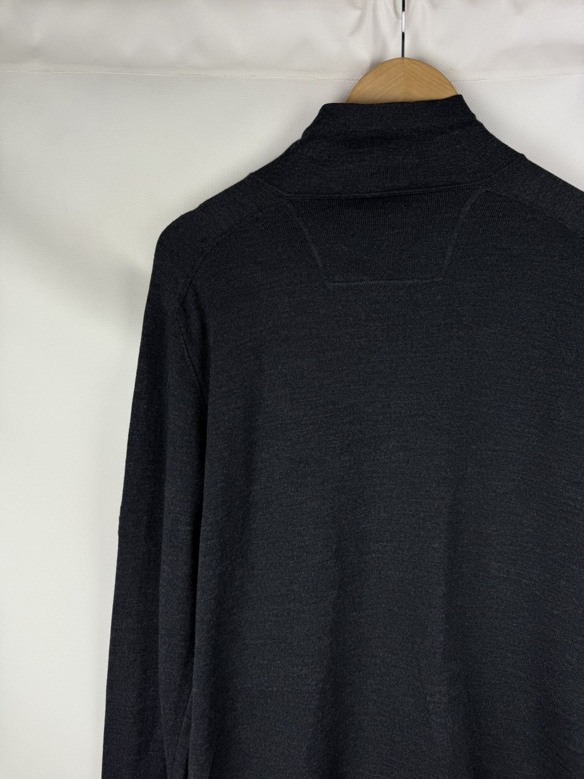 Stone Island Stone Island Men’s Distressed Full Zip Wool Sweater Size US XL / EU 56 / 4 - 16 Thumbnail