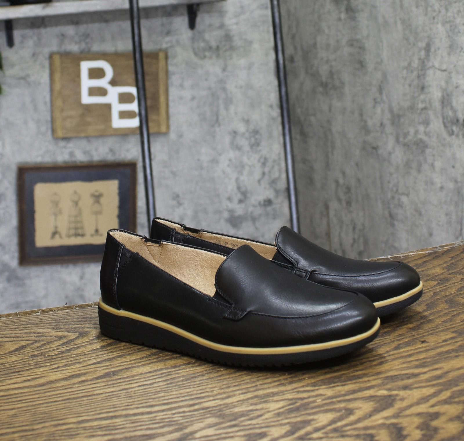 Nwt Naturalizer Casual Loafers J0907s1 Black Textured 7.5w