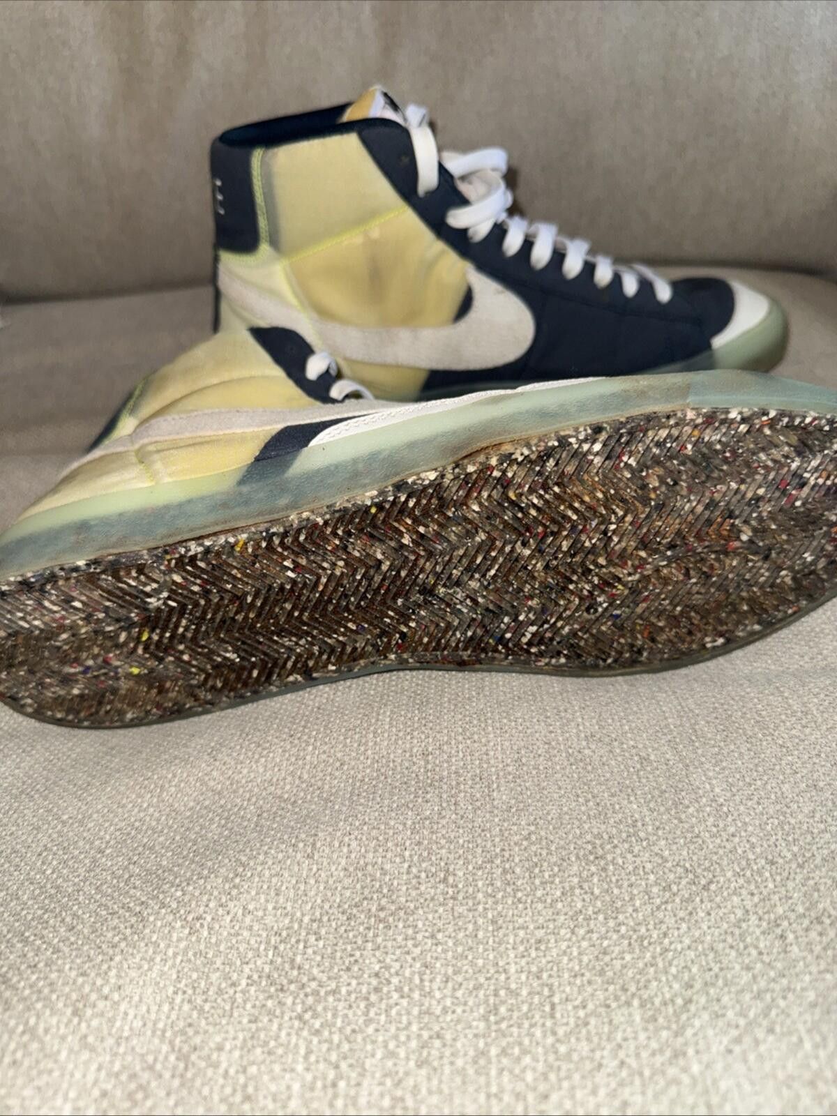 Nike NIKE BLAZER MID '77 ARMORY NAVY SUMMIT WHITE [DH4505-400] Size US 11 / EU 44 - 6 Thumbnail