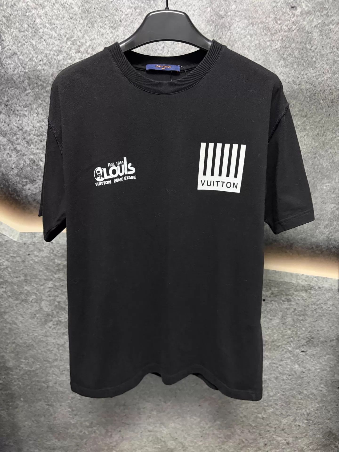 Louis Vuitton LV Piano Print Short Sleeve T-Shirt XL Size US XL / EU 56 / 4 - 1 Thumbnail