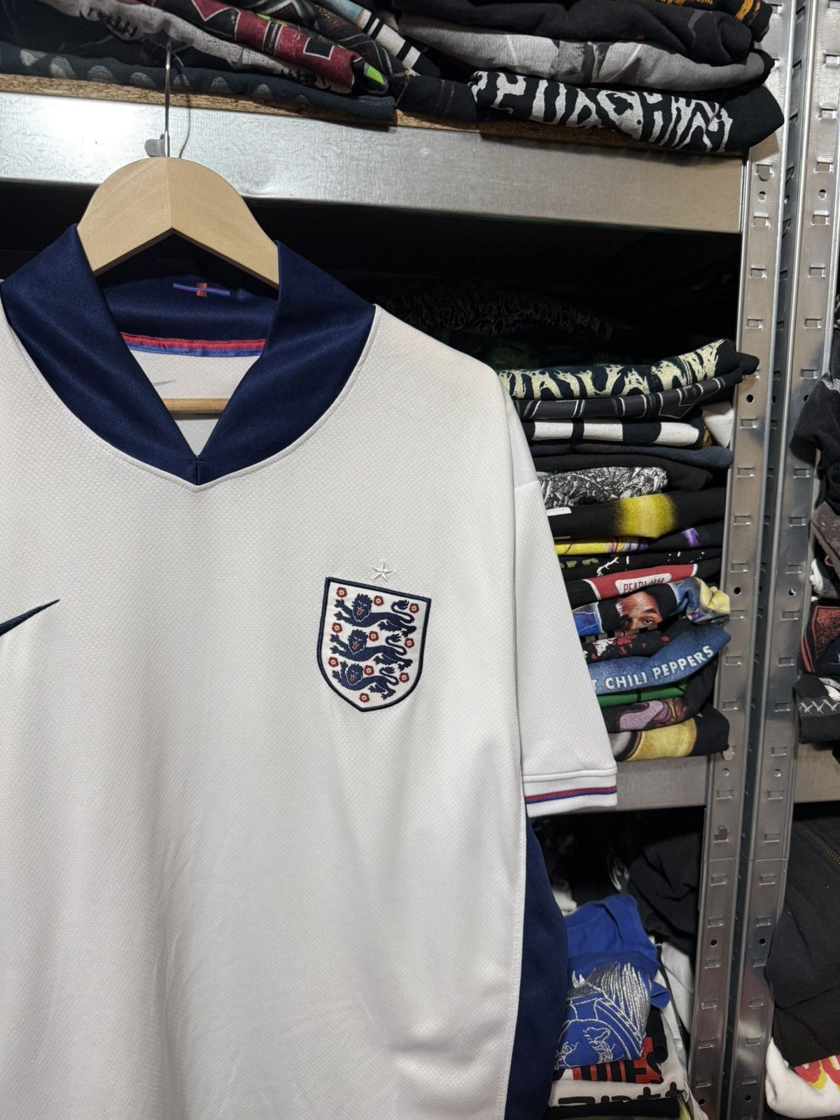 Nike Vintage England Nike Home Soccer Football Jersey Size US XXL / EU 58 / 5 - 4 Thumbnail