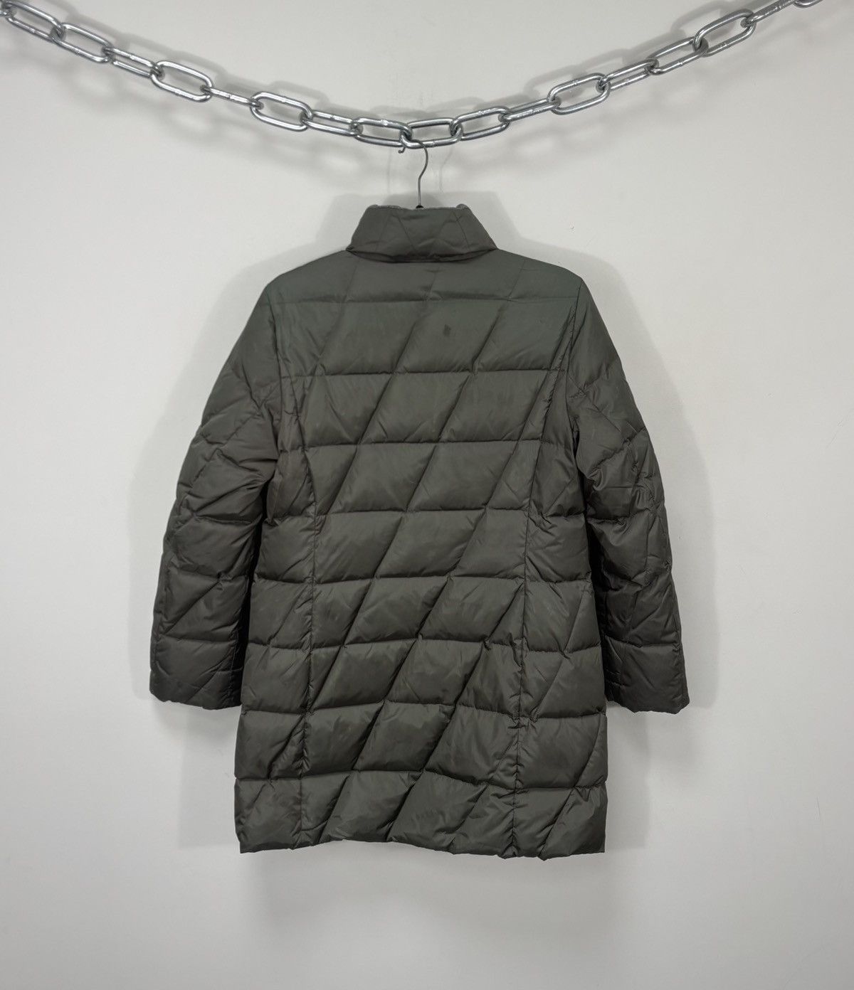 Bogner Bogner Willy Limonta Women’s Khaki Down Puffer Jacket Coat Size M / US 6-8 / IT 42-44 - 2 Thumbnail