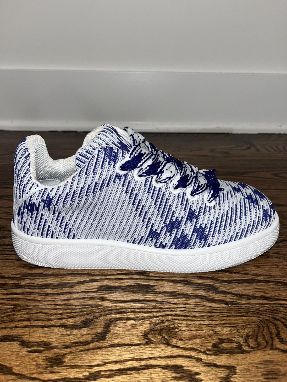 Burberry Burberry Check Knit Box Sneakers Size US 9.5 / EU 42-43 - 9 Thumbnail