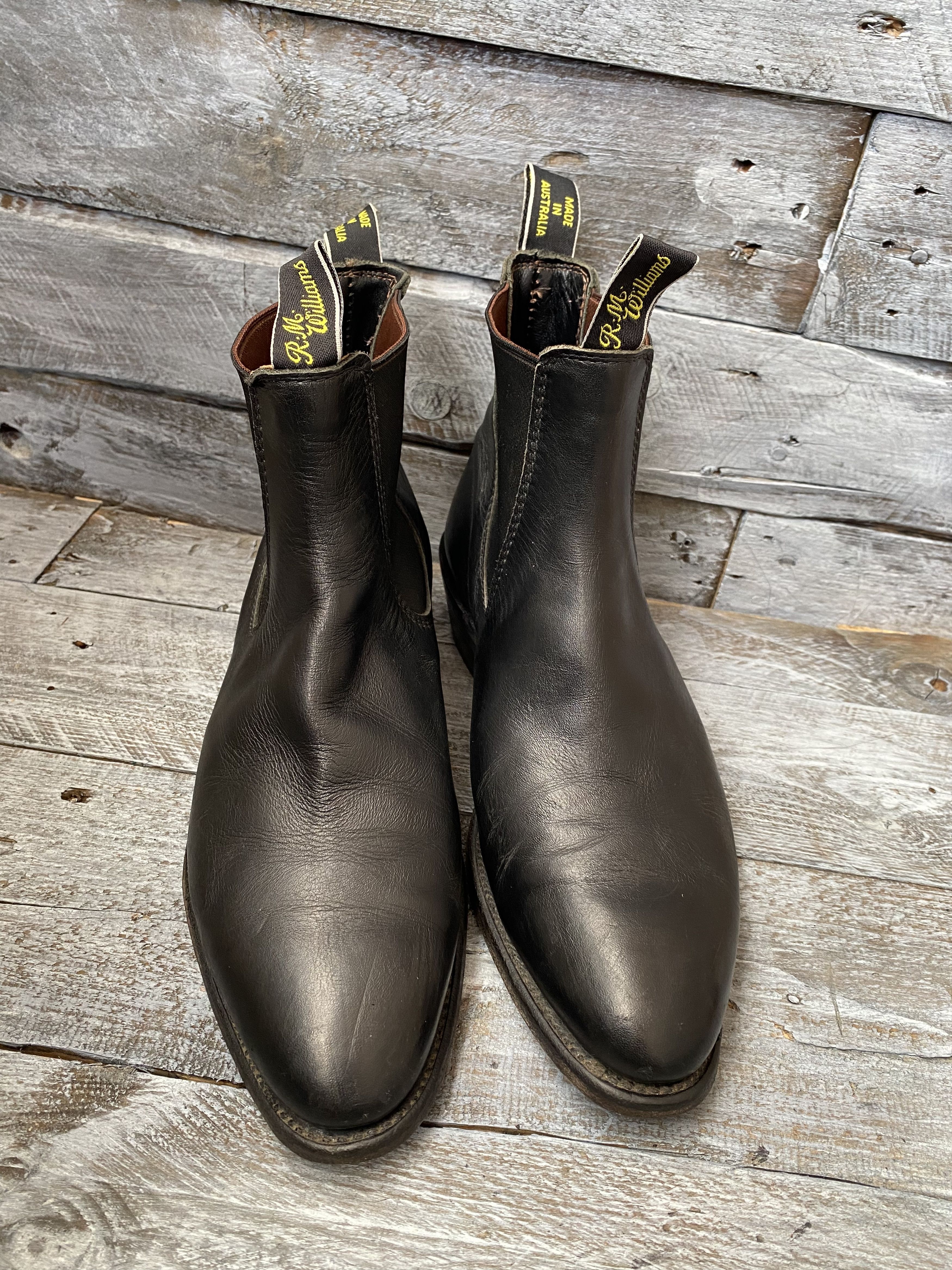 R.M. Williams R.M.Williams chelsea boots, cuban heel szUk 8.5G Size US 9.5 / EU 42-43 - 12 Thumbnail