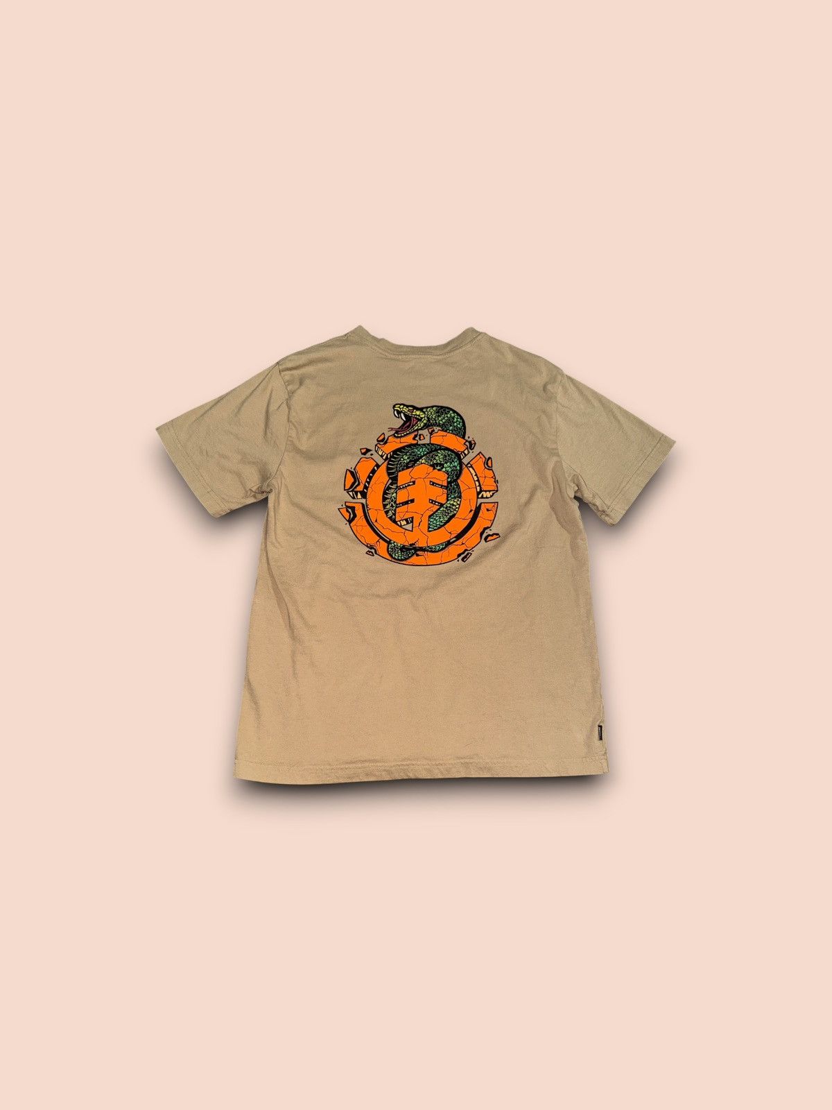 Element Element skateboards relax fit rattlesnake tee beige small Size US S / EU 44-46 / 1 - 3 Thumbnail