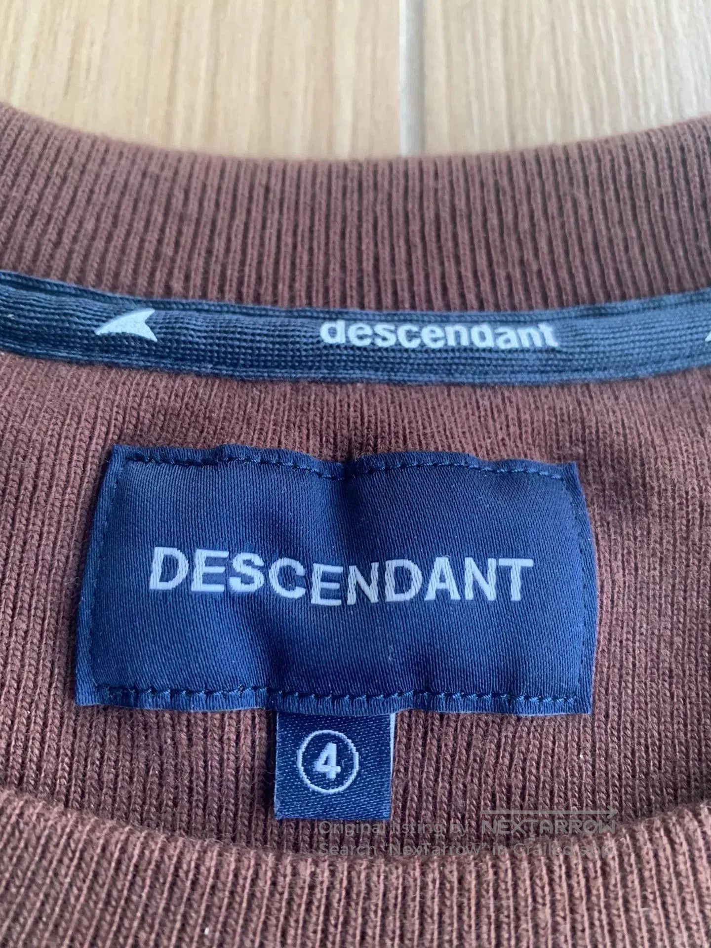 Descendant descendant crew neck sweatshirt with embroidery. Size US XXL / EU 58 / 5 - 2 Thumbnail