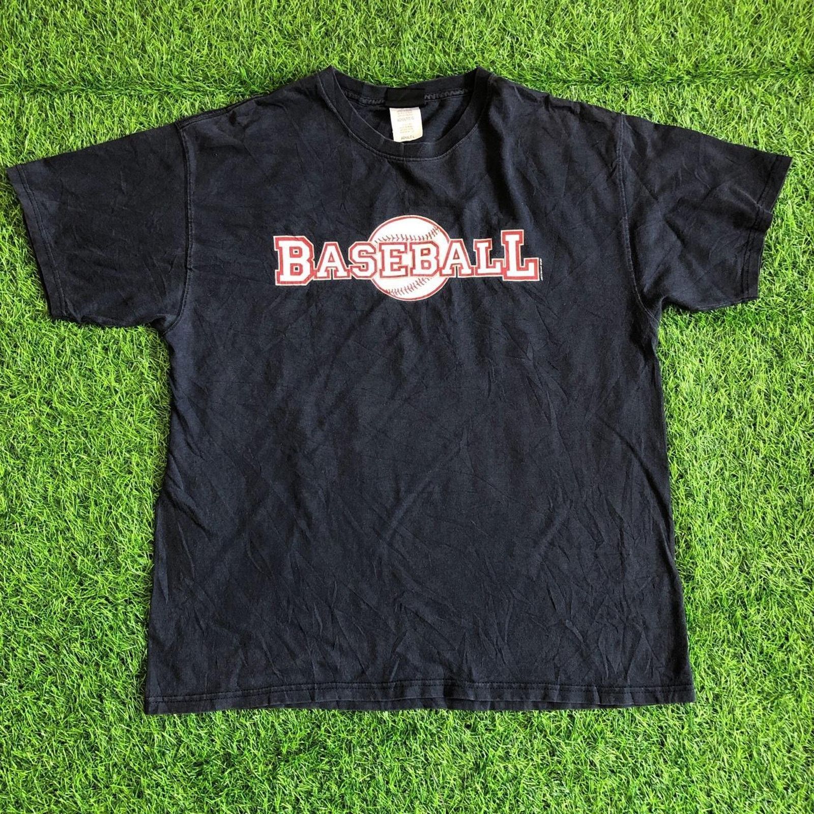Croft & Barrow Men’s Vintage Navy ‘Baseball’ Graphic Tee Size US L / EU 52-54 / 3 - 1 Thumbnail