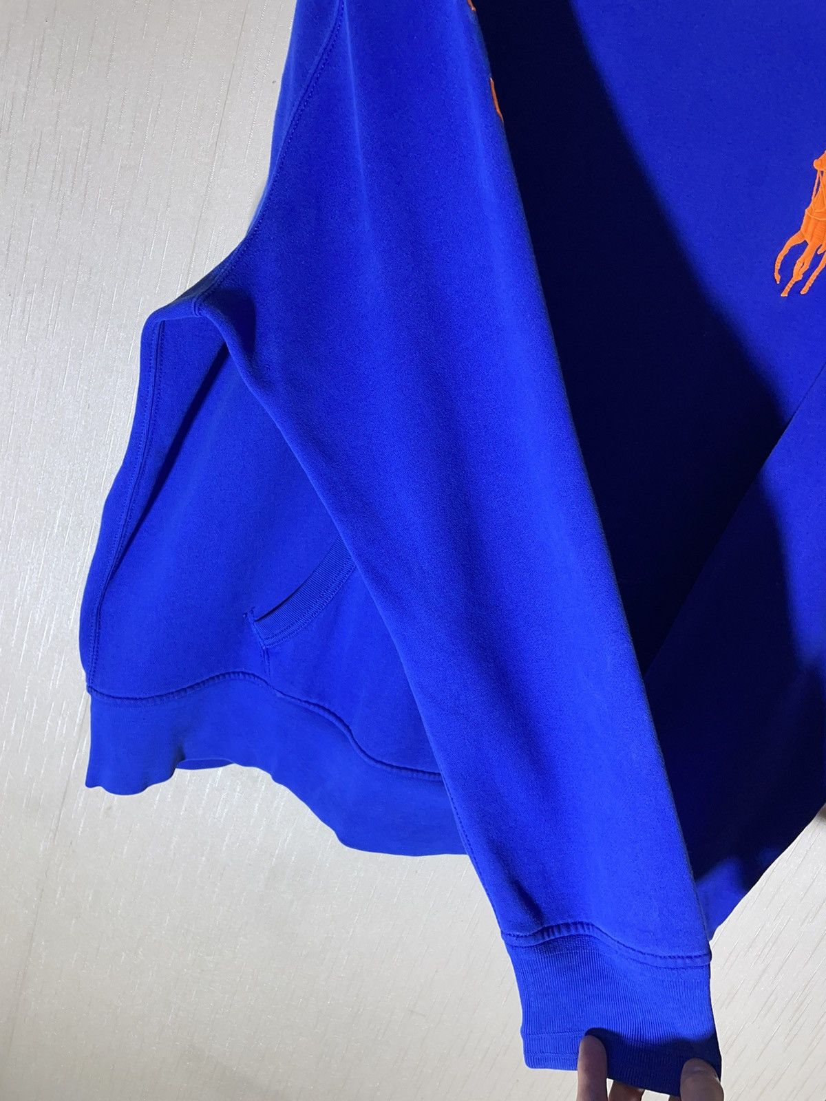 Polo Ralph Lauren × Vintage Polo Ralph Lauren vintage hoodie 90s Size US XXL / EU 58 / 5 - 5 Thumbnail