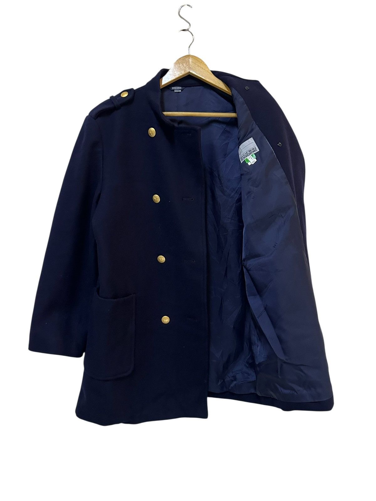 Hanae Mori Vintage Hanae Mori Schoolsienne Uniform double breast jacket Size US M / EU 48-50 / 2 - 2 Thumbnail