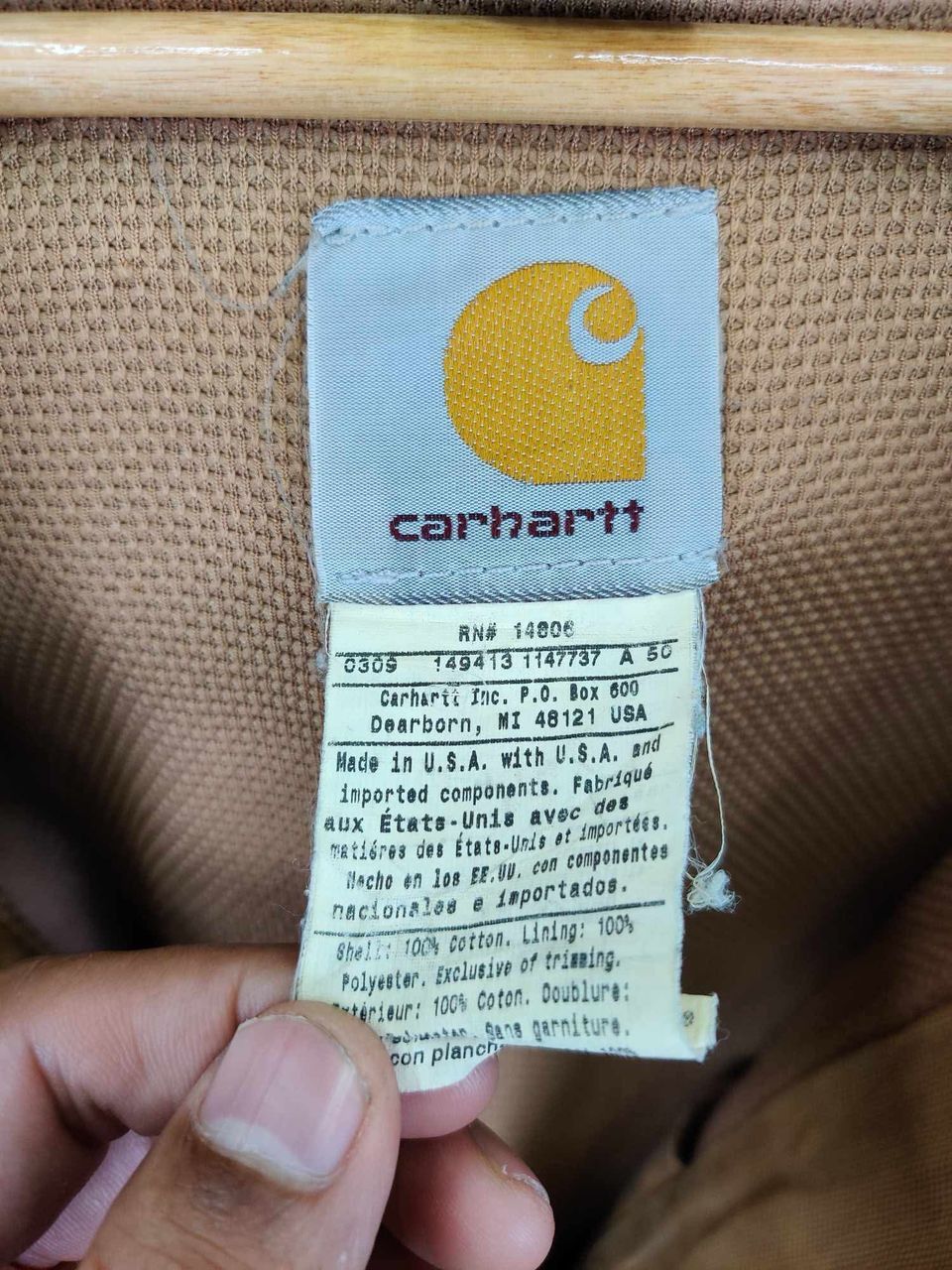 Carhartt Vintage Carhartt Detroit Active Jacket Size US XXL / EU 58 / 5 - 13 Thumbnail