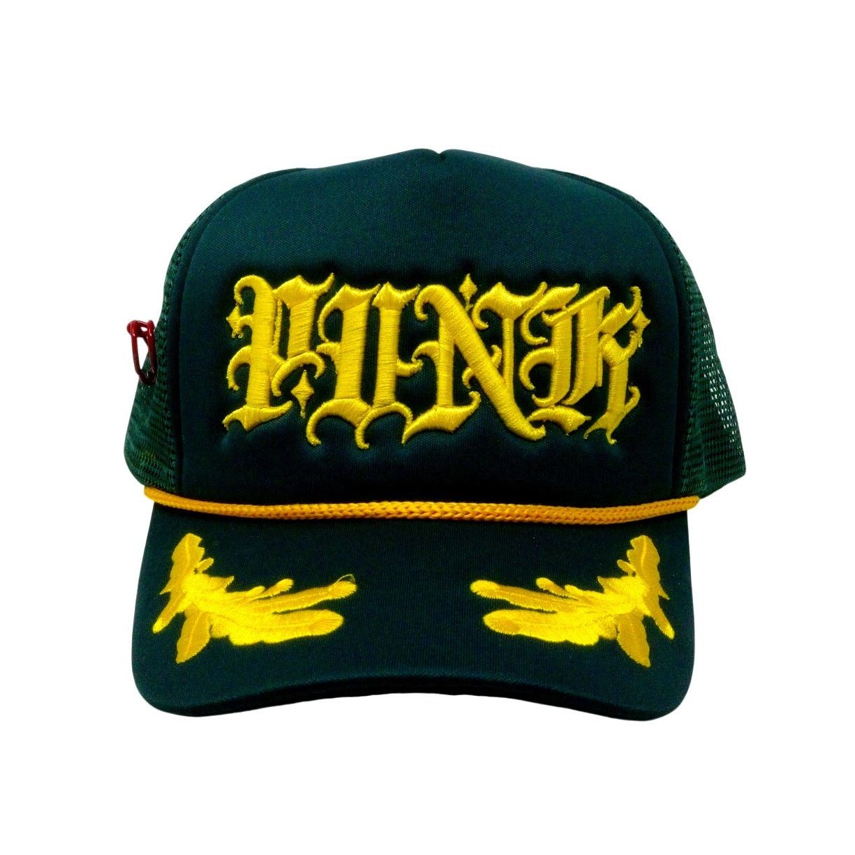 Other PUNK ® El Capitan Trucker Mesh Hat Green Military Made USA Size ONE SIZE - 1 Thumbnail