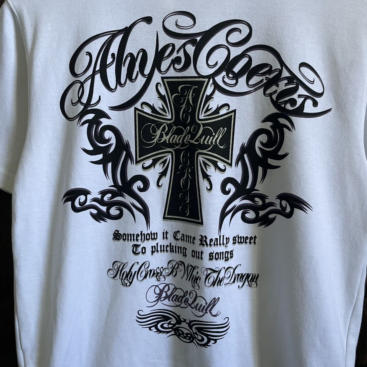 Japanese Brand × Vintage Vintage Beaumere Tribal Cross Hoodie Size US M / EU 48-50 / 2 - 3 Thumbnail