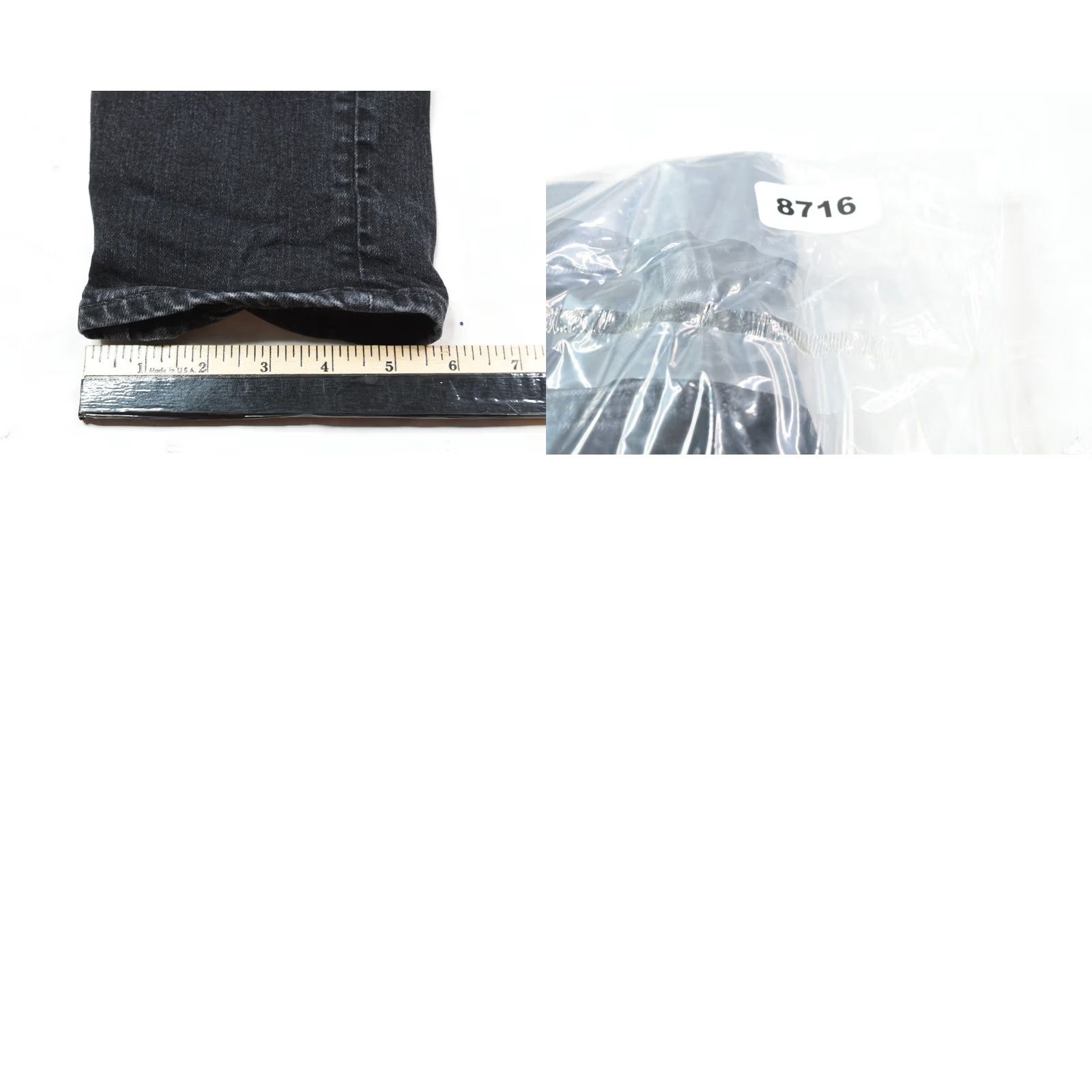 Denime Revtown Jeans Slim Fit Denim 30x30 Blue Cotton Stretch Taper Jeans Mens 30 Regular Inseam 30 Jeans Slim Size US 30 / EU 46 - 9 Thumbnail