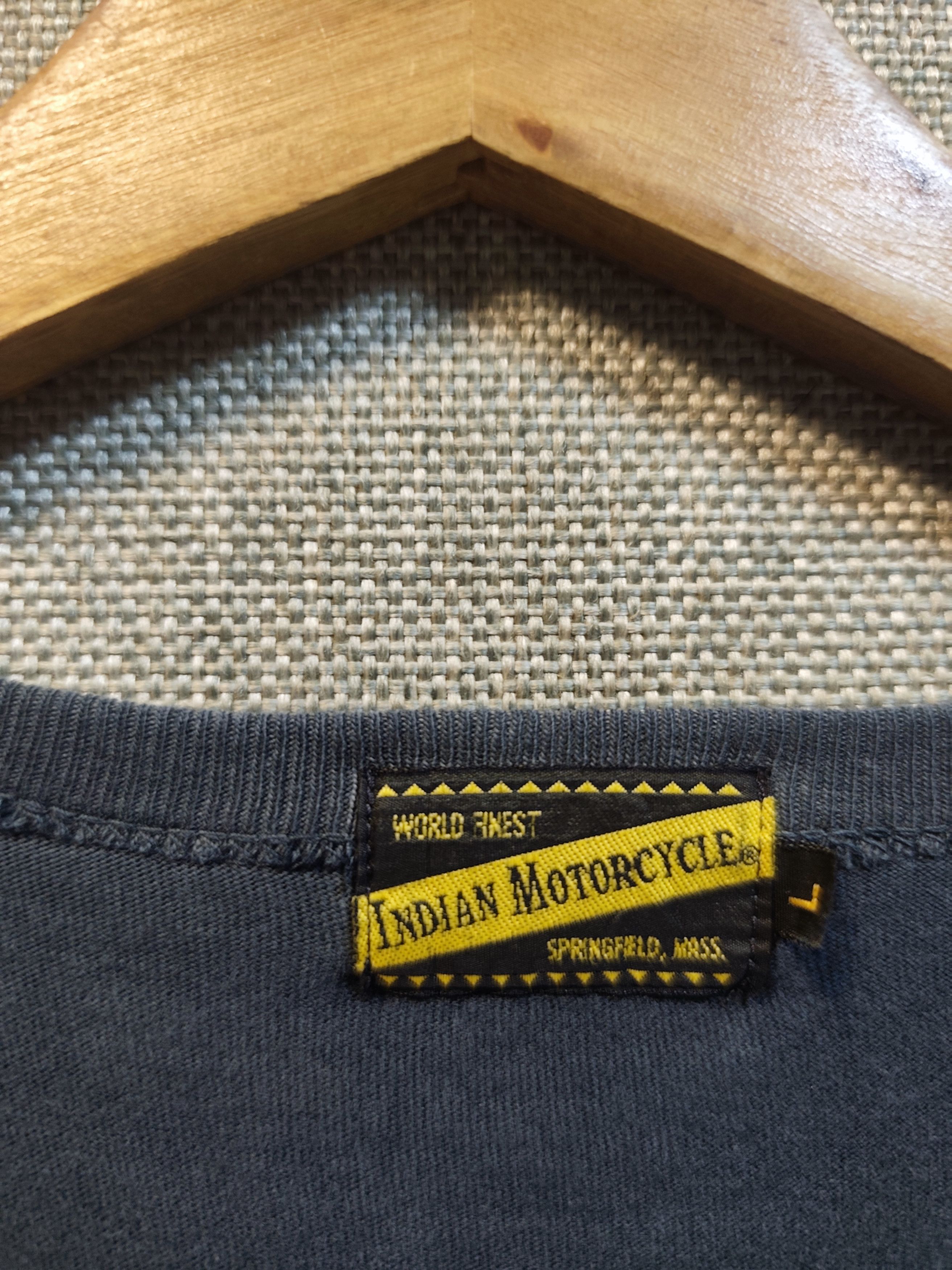 Indian Motorcycle Vintage long Sleeve Indian Motorcycle Never Die Size US M / EU 48-50 / 2 - 5 Thumbnail