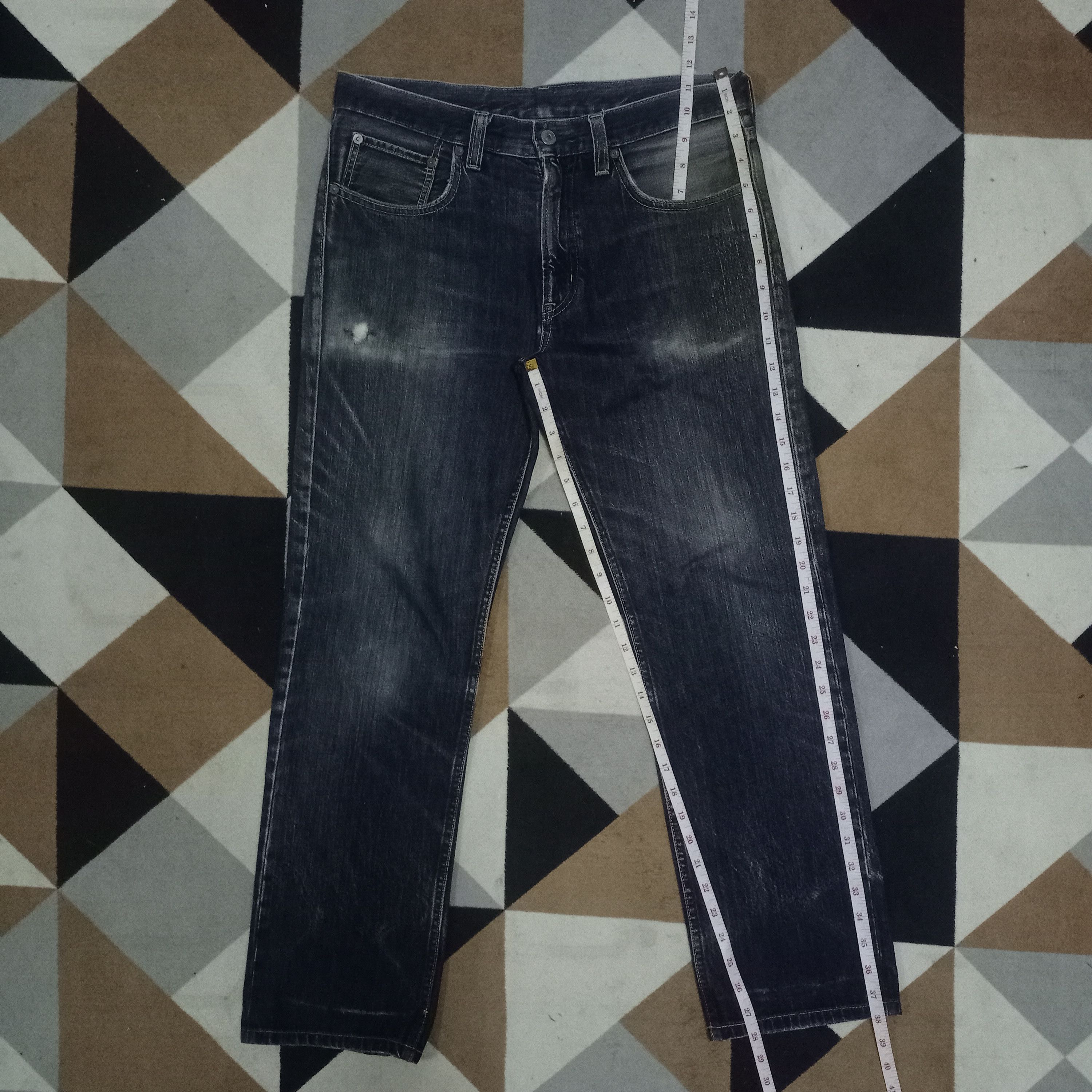 Japanese Brand Vintage Japanese Brand Mud Wash Loose Jeans Size US 32 / EU 48 - 11 Thumbnail
