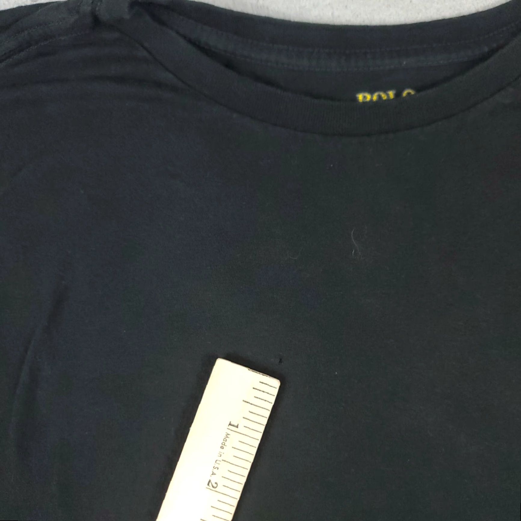 Polo Ralph Lauren VINTAGE Polo Ralph Lauren T Shirt Mens XL Black Pony Casual Short Sleeve Size US XL / EU 56 / 4 - 4 Thumbnail