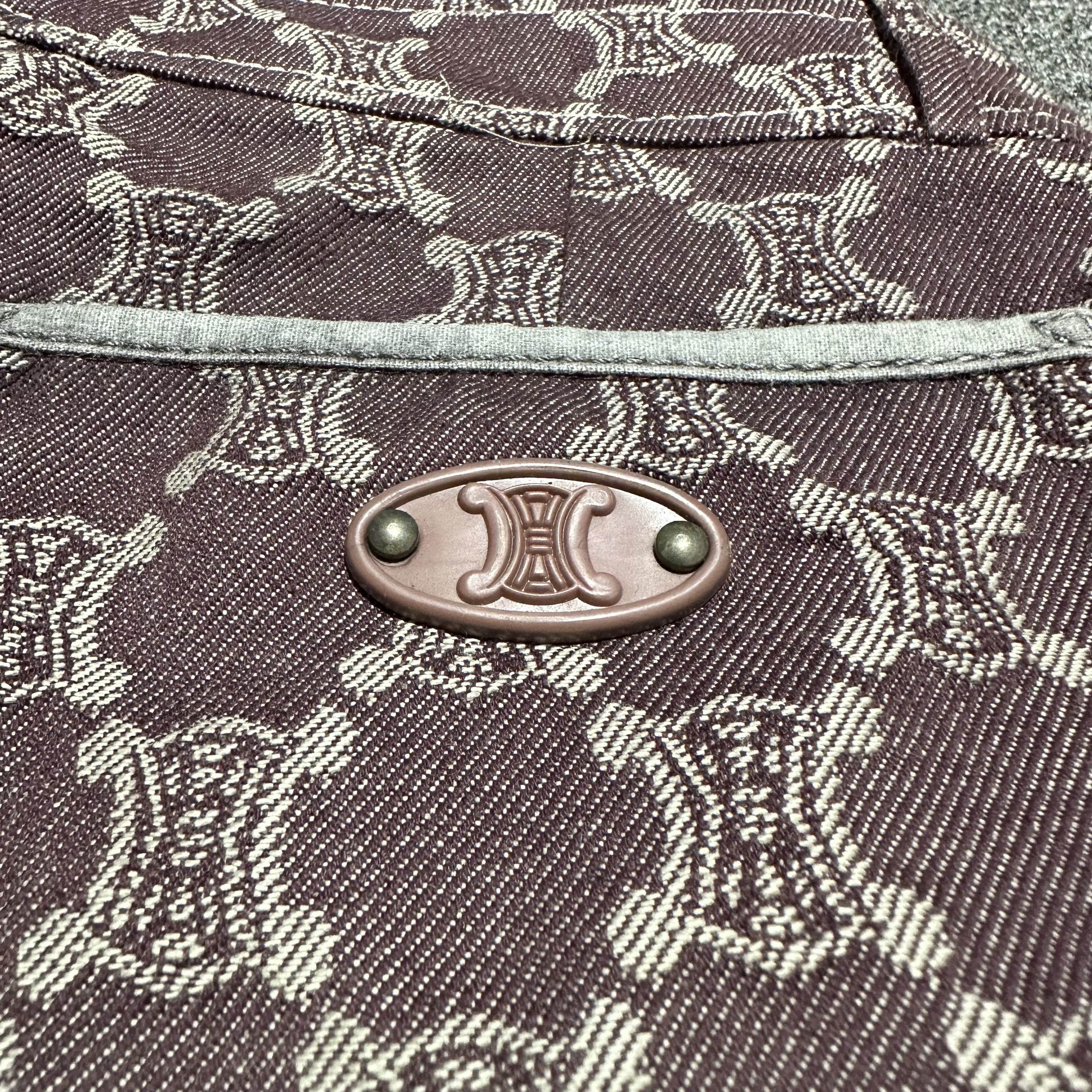 Celine Celine Monogram Denim Pants Size US 29 - 6 Thumbnail