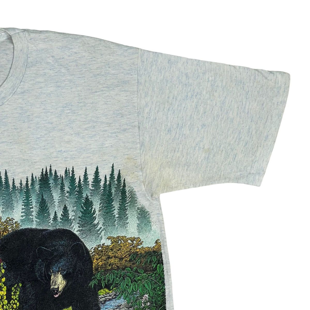 Habitat 🔥LAST PRICE🔥 Vintage 92 AOP Habitat XCII Bears Racoons Tee Size US L / EU 52-54 / 3 - 4 Thumbnail