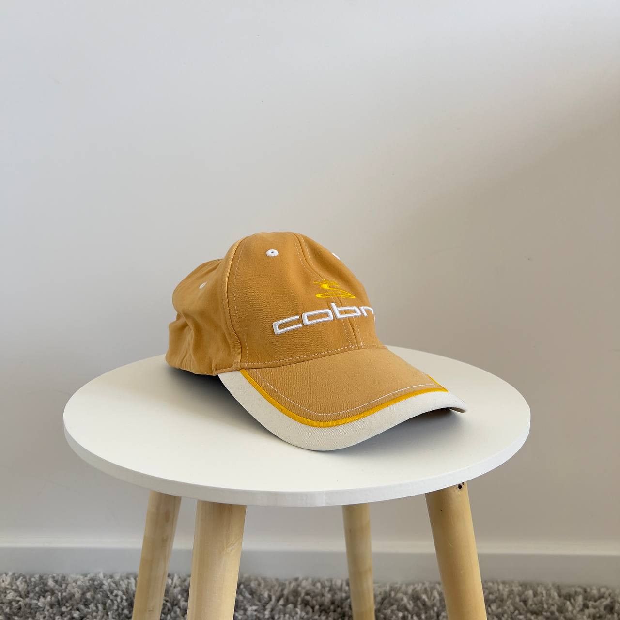 Cobra Vintage Cobra Basseball Cap Yellow One Size Size ONE SIZE - 1 Thumbnail