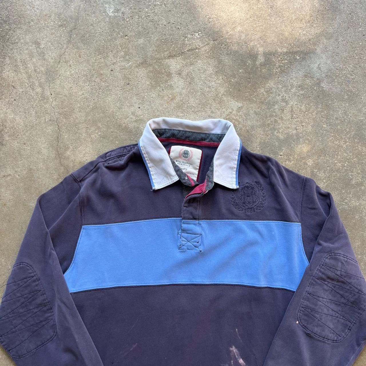 Other Blue Harbour rugby navy polo Size US XL / EU 56 / 4 - 2 Thumbnail