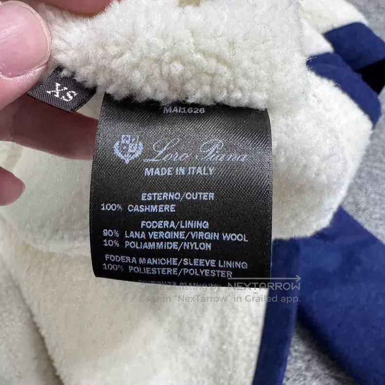 Loro Piana Loro Piana Fleece Lined Cashmere Jacket Size US XS / EU 42 / 0 - 4 Thumbnail