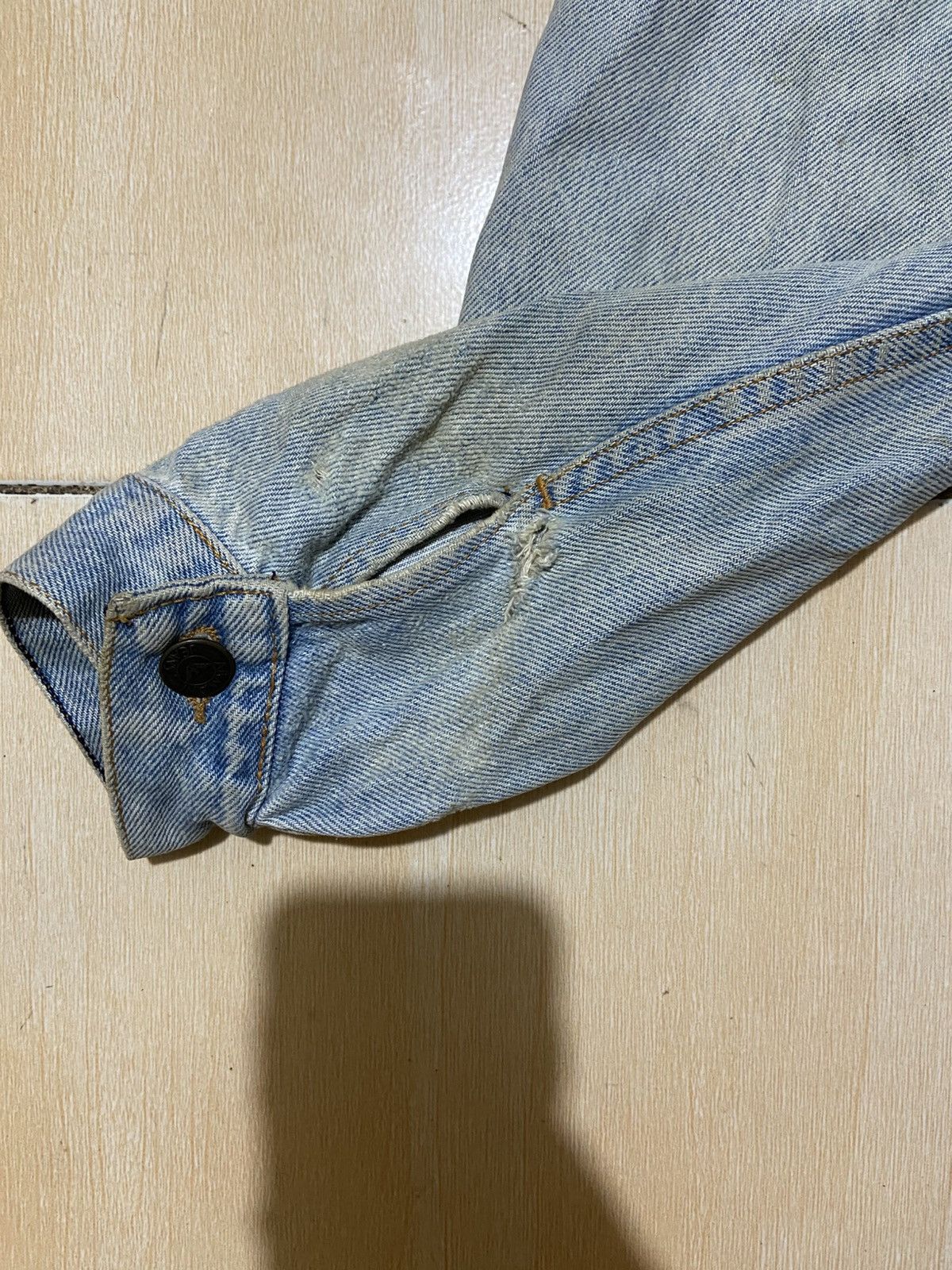 Emporio Armani × If Six Was Nine × Vintage Distressed Thrashed 90s Armani Jeans Denim Size US M / EU 48-50 / 2 - 3 Thumbnail