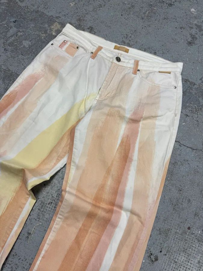 Gianfranco Ferre × Vintage 2000s Gianfranco Ferré Soft Pink Elevation Pants Size US 30 / EU 46 - 2 Thumbnail