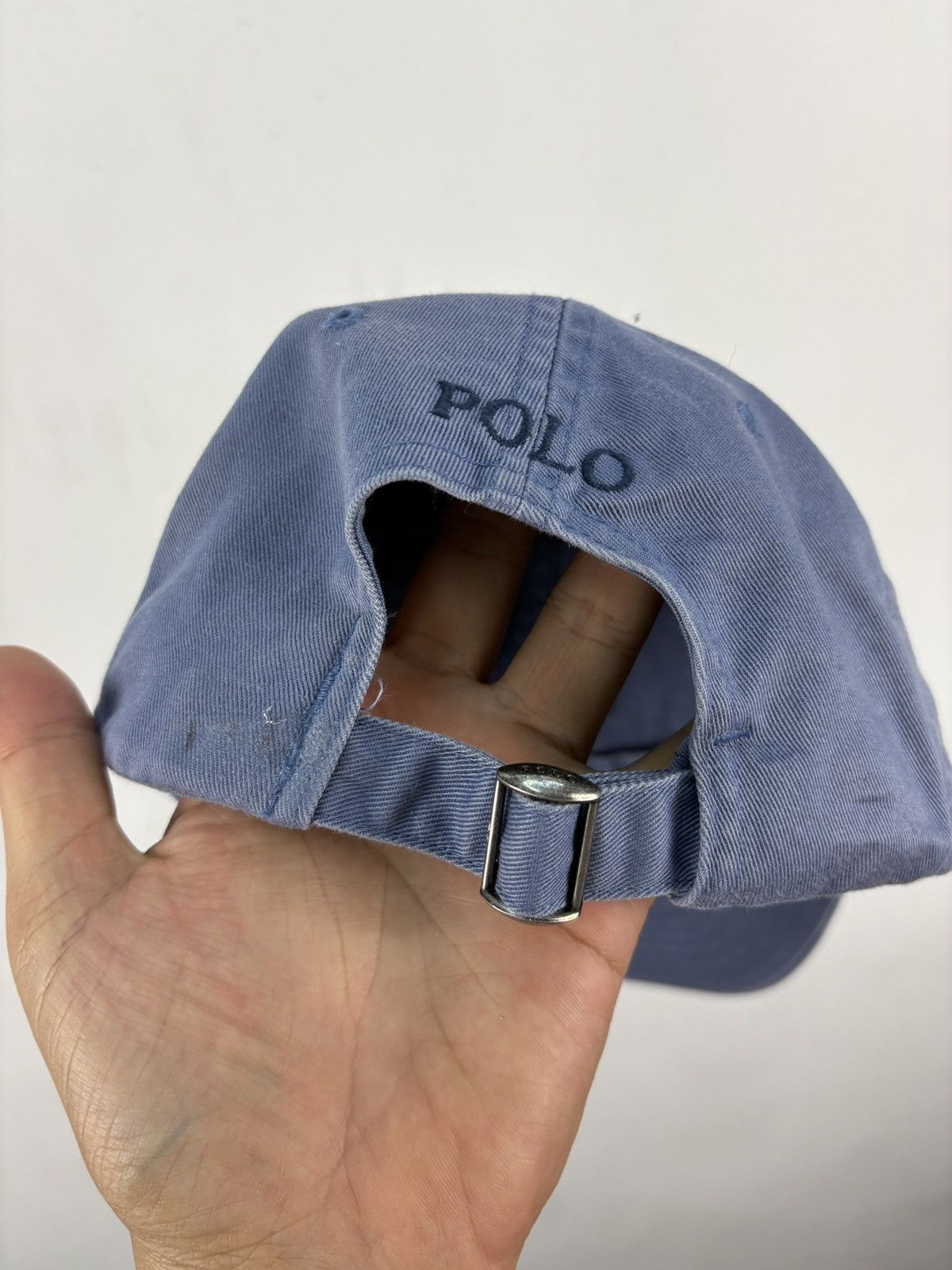 Polo Ralph Lauren Polo Ralph Lauren Cap Blue Hat Size ONE SIZE - 4 Thumbnail