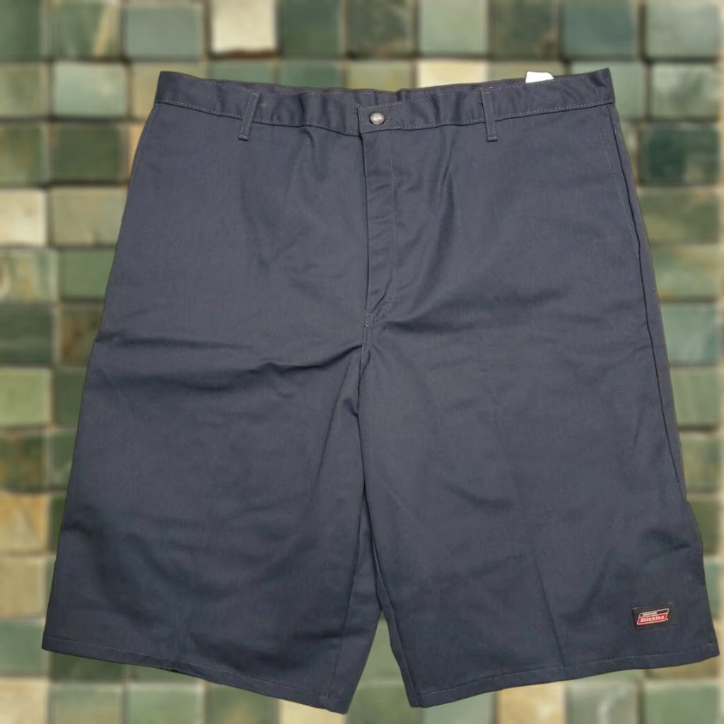 Dickies Dickies Shorts Mens 42 Navy Blue Work Flat Front Chino Outdoor Casual Workwear Size US 42 / EU 58 - 1 Thumbnail