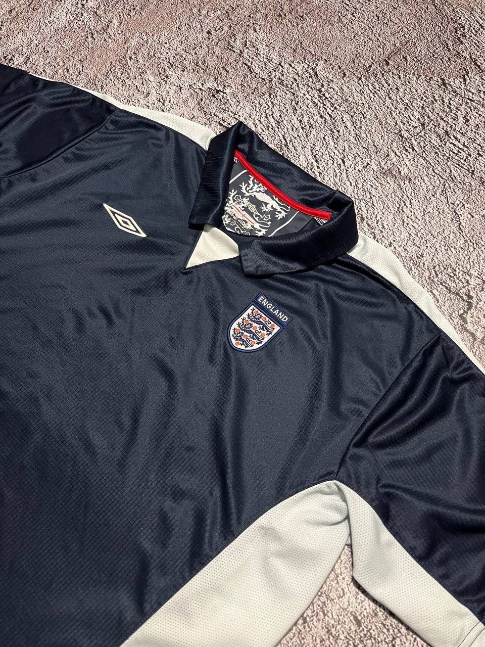 Vintage Umbro Men`s England Navy Blue National Team Jersey Size XXL Size US XXL / EU 58 / 5 - 3 Thumbnail