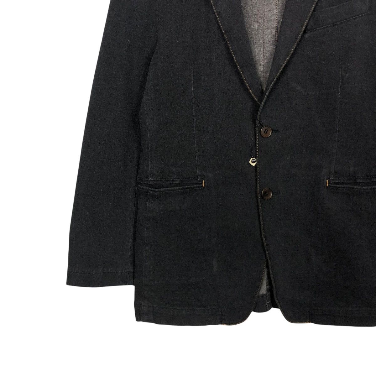 Yohji Yamamoto 🔥VINTAGE DENIM CHORE WORKER JACKET AAR YOHJI YAMAMOTO Size US M / EU 48-50 / 2 - 6 Thumbnail