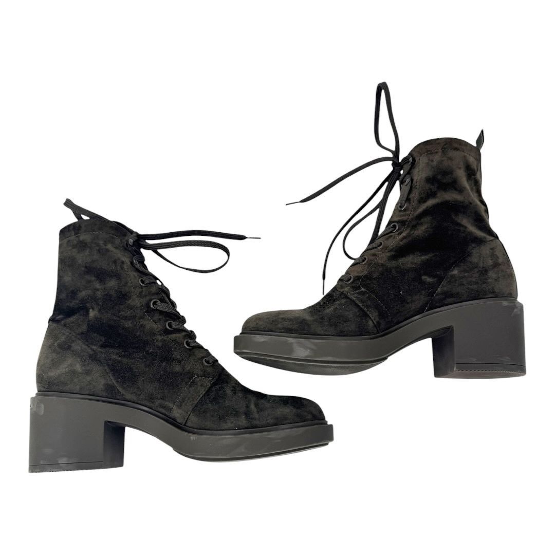Gianvito Rossi Gianvito Rossi Suede Combat Boots Size US 8 / IT 38 - 6 Thumbnail