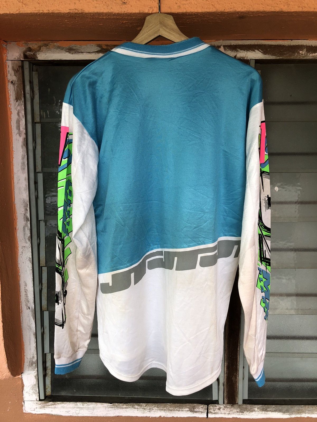 Vintage Vintage 80’s JT USA Racing MX Planet Jersey Pro Tour Jerseys Size US S / EU 44-46 / 1 - 7 Thumbnail