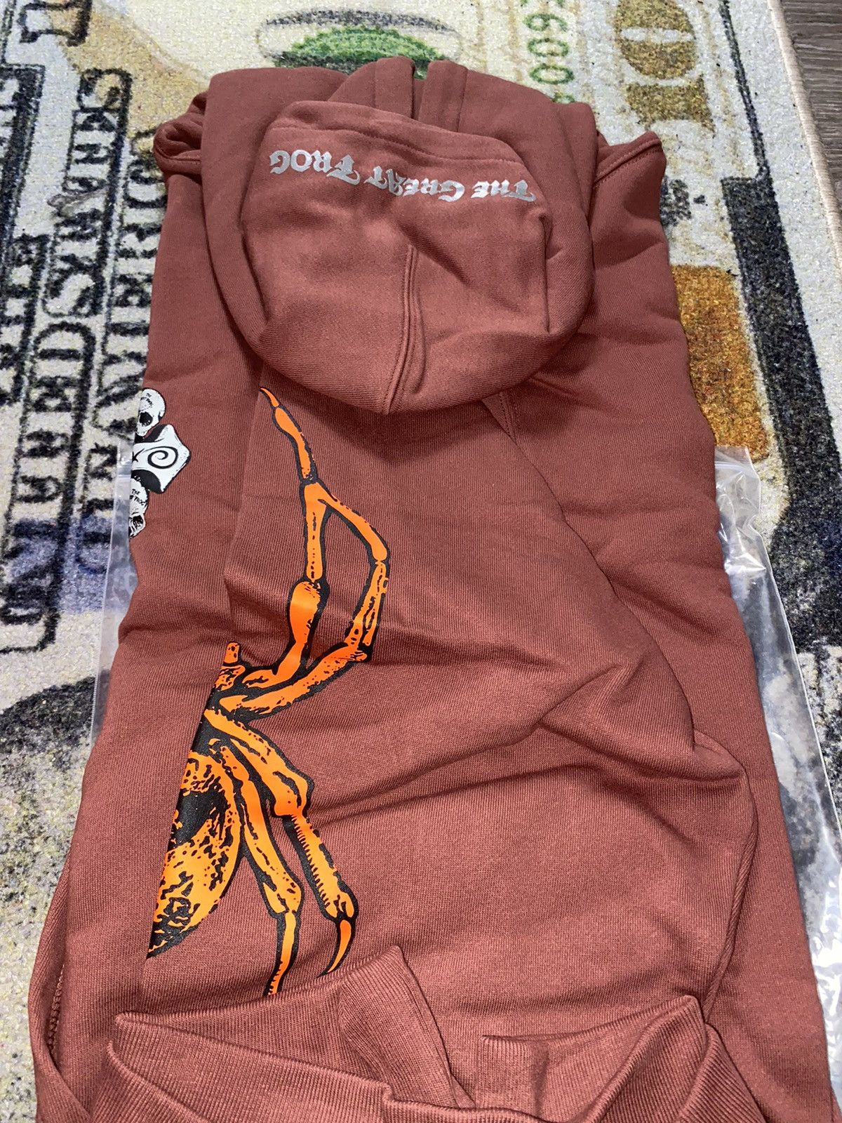 Palace × The Great Frog Palace TGF Hoodie Brown Size US XL / EU 56 / 4 - 4 Thumbnail