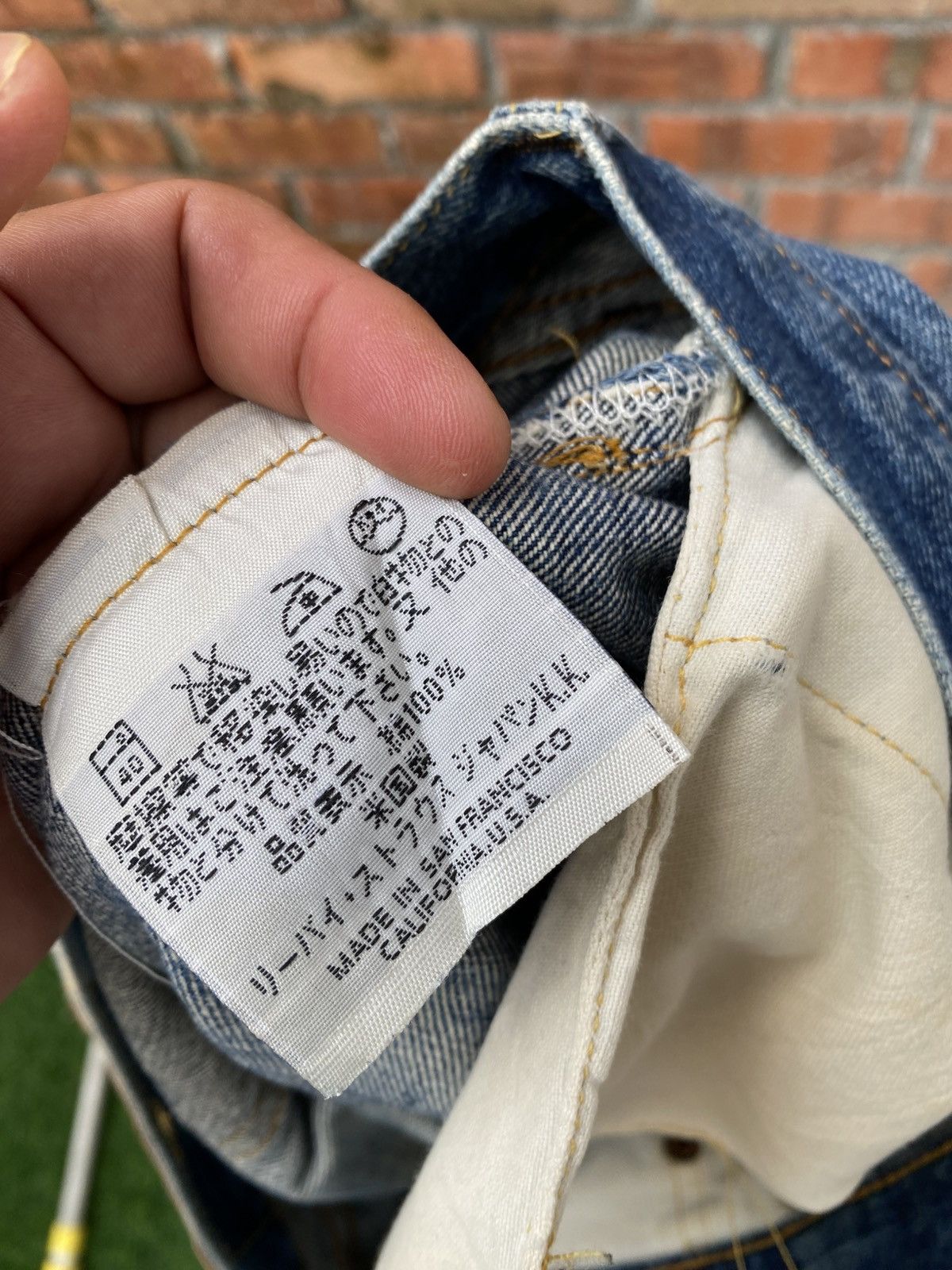 Levi's × Levi's Vintage Clothing × Vintage W31x33 Vintage levi's 501xx redline big E made in USA Size US 31 - 12 Thumbnail