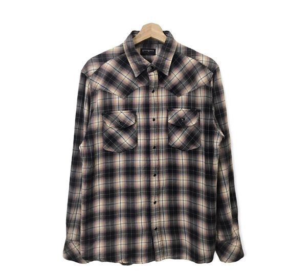 image of Grangesta Plaid Tartan Flannel Shirt, Men's (Size Medium)