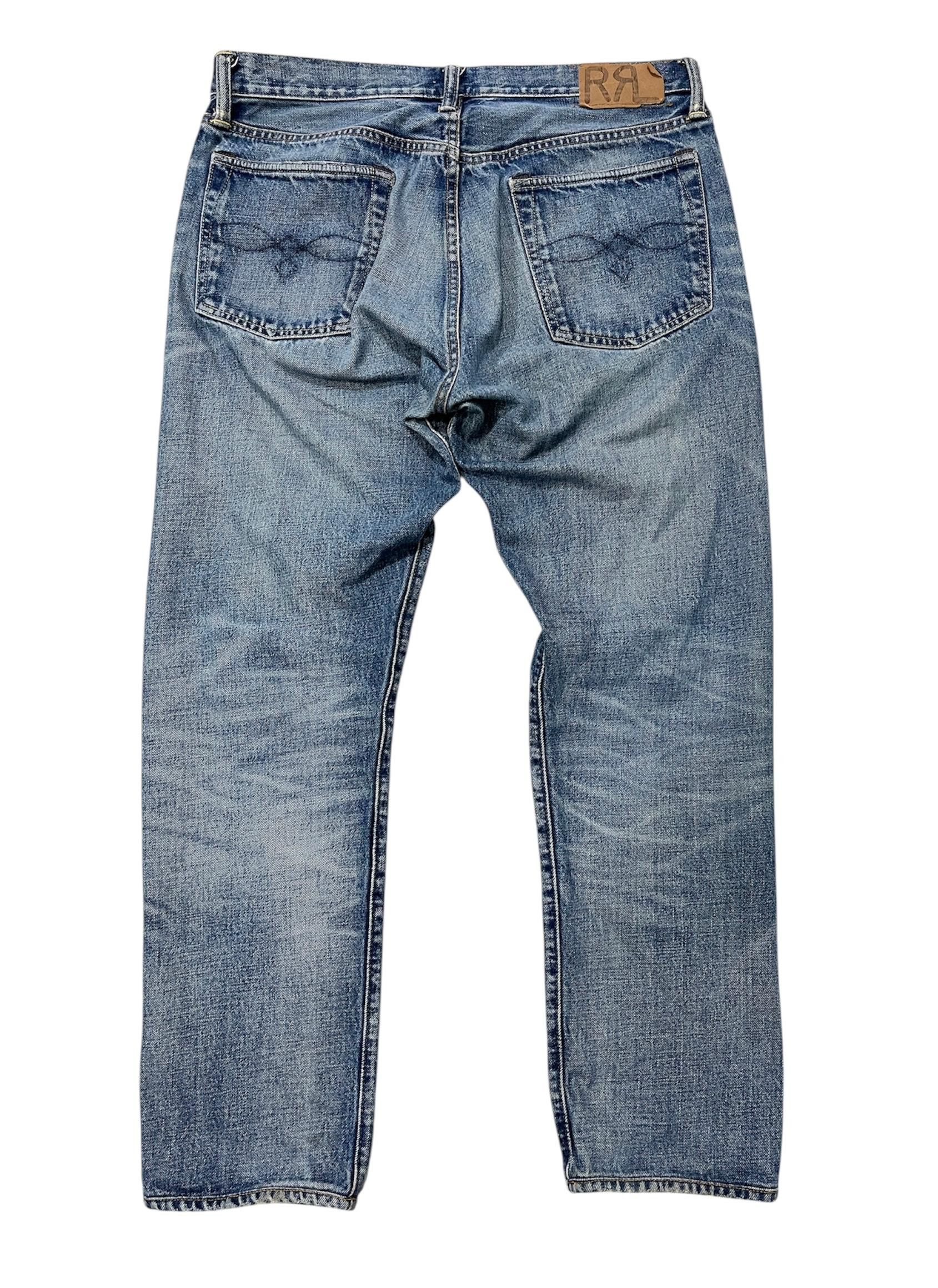 RRL Ralph Lauren Double RL Denim Pants Size US 34 / EU 50 - 1 Thumbnail