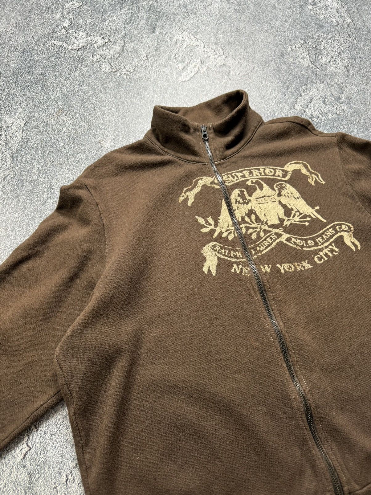 Ralph Lauren Ralph Lauren PJC VNTG Double Zip Superior Eagle Sweater Size US L / EU 52-54 / 3 - 5 Thumbnail
