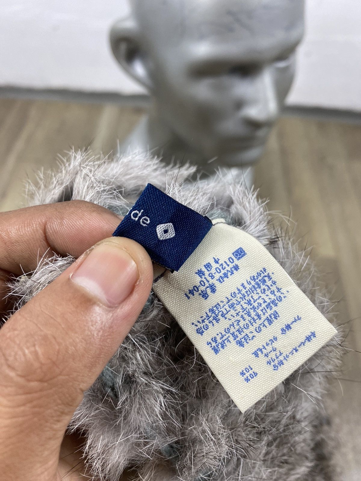 Japanese Brand Override Fur Beanie Hats Size ONE SIZE - 7 Thumbnail