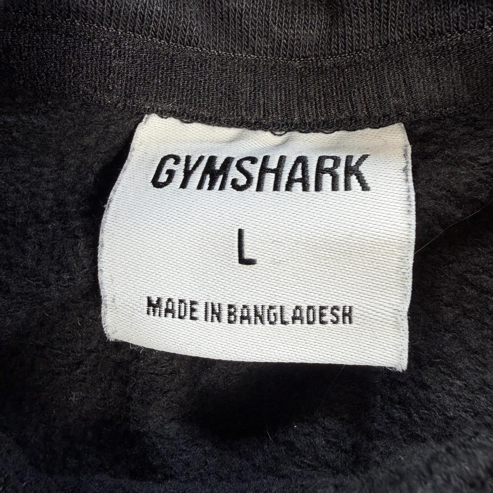 Gymshark Gymshark Black Hoodie L Men Athletic Pullover Sweatshirt Gym Size US L / EU 52-54 / 3 - 4 Thumbnail