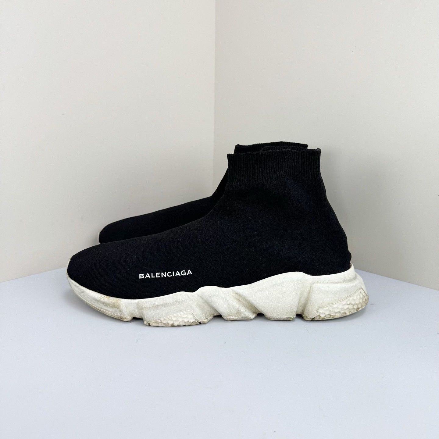 Balenciaga Balenciaga Letter Sock Shoes Size US 10 / EU 43 - 1 Thumbnail