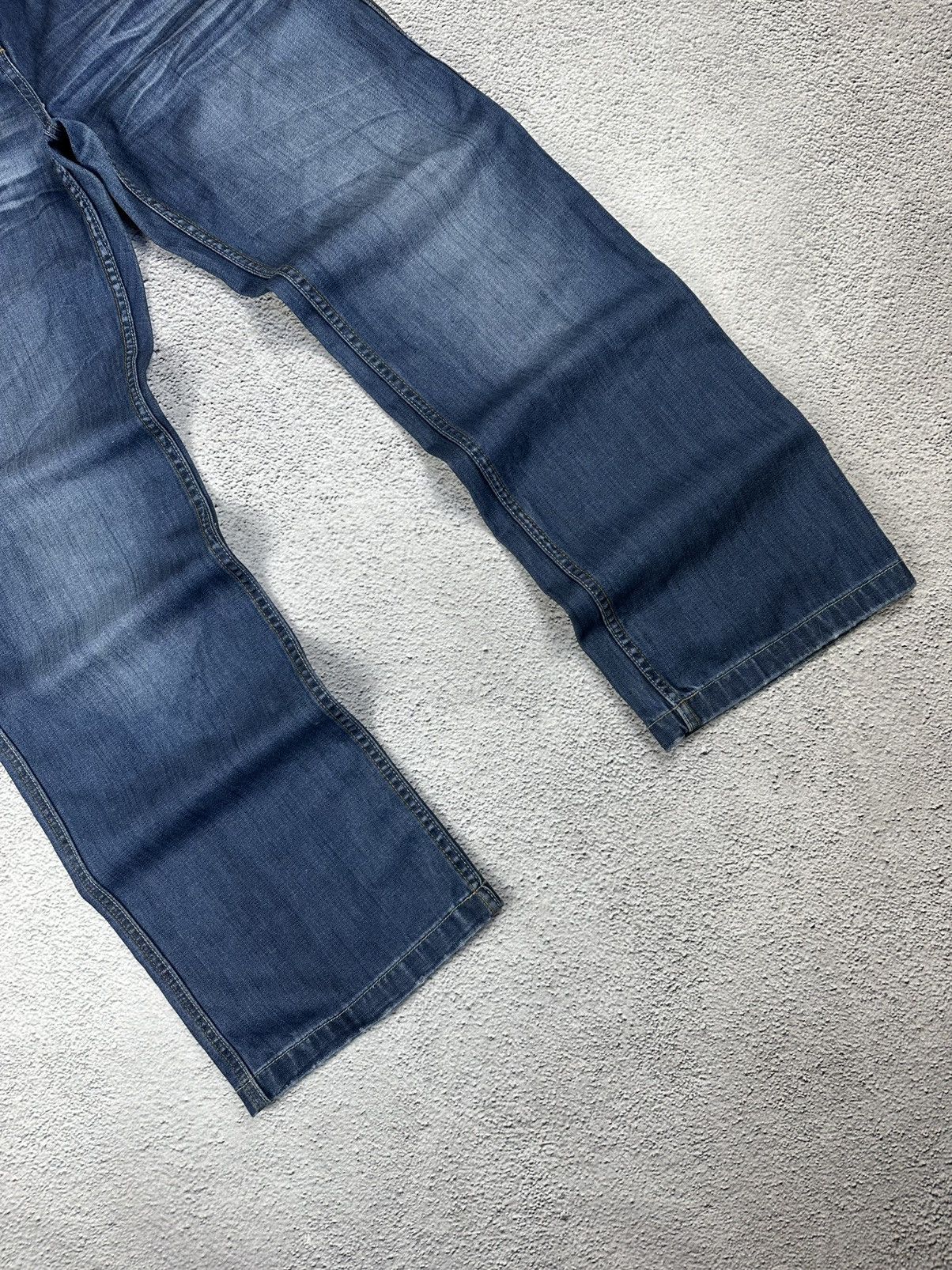 If Six Was Nine Vintage Baggy Jeans Faded Japan Trashed Y2K Avant Garde SK8 Size 32" / US 10 / IT 46 - 8 Thumbnail