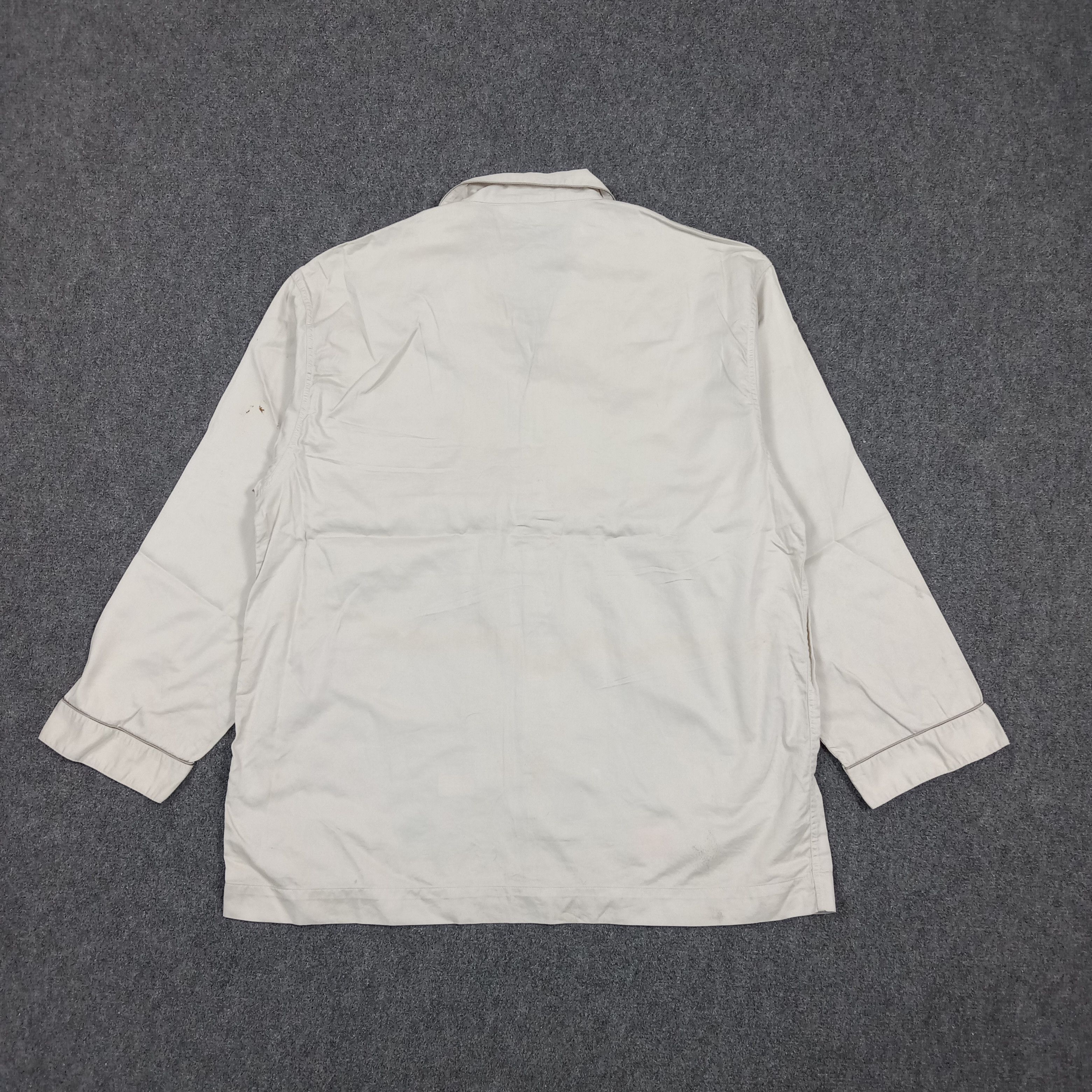 Y's for Men Y's For Living by Yohji Yamamoto Pajama Shirt C294N76 Size US L / EU 52-54 / 3 - 4 Thumbnail