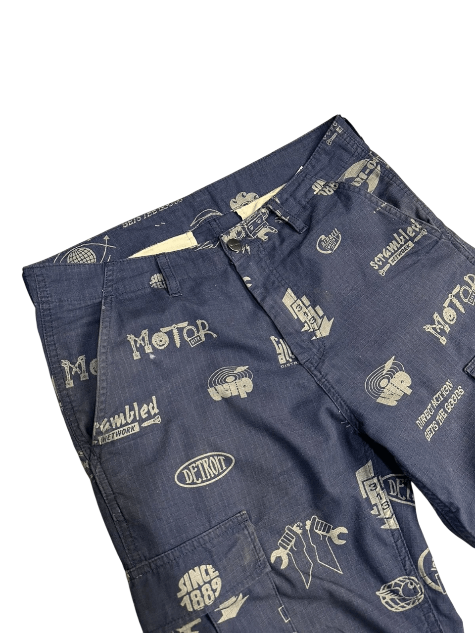 Carhartt Wip 👉 Vintage Baggy Cargo Pants Carhartt WIP Bontage Y2K Size US 32 / EU 48 - 8 Thumbnail