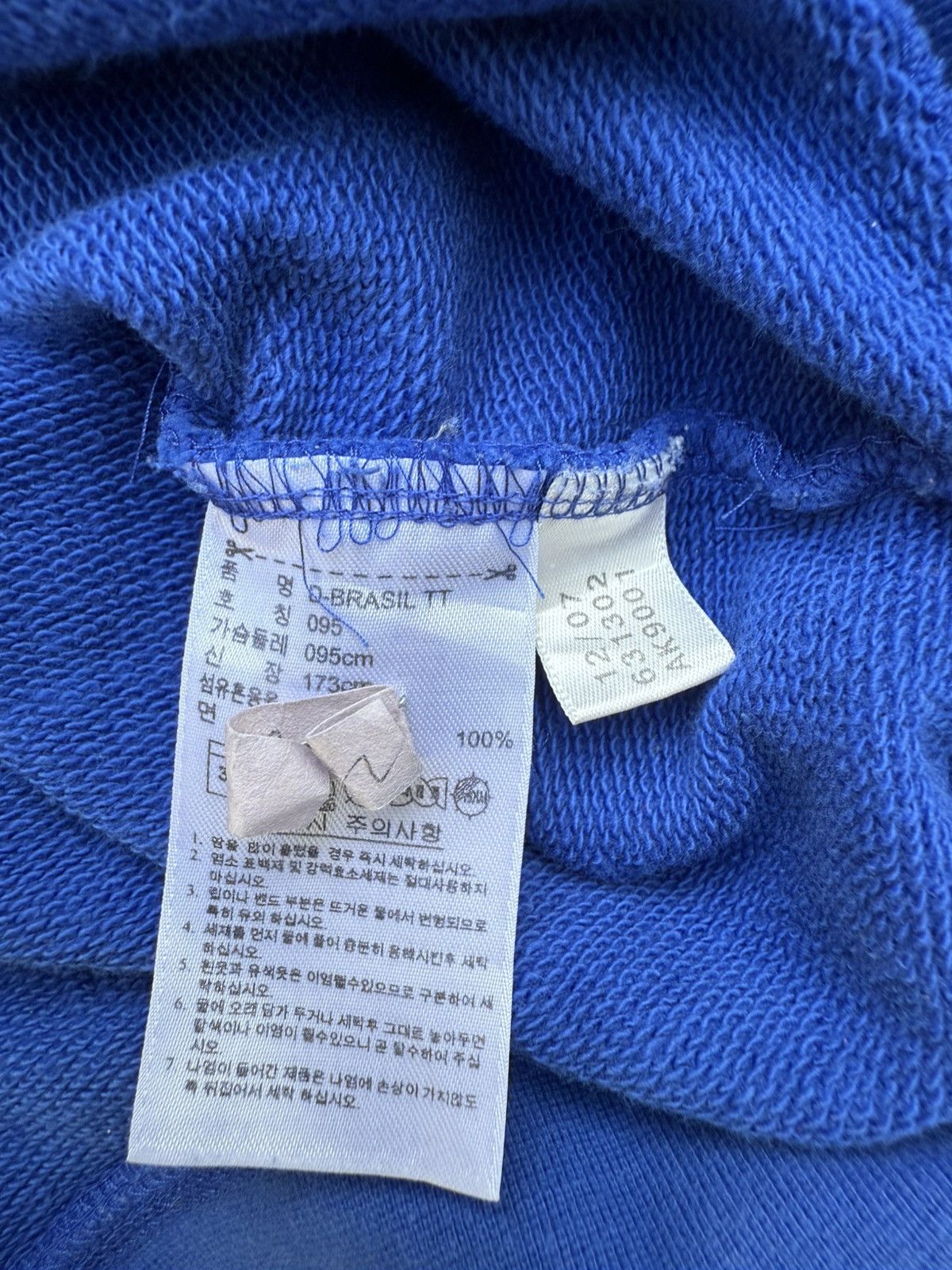 Other 90’s ADIDAS BRAZIL RARE MULTI BACK LOGO Y2K RETRO HOODIE Size US L / EU 52-54 / 3 - 15 Thumbnail