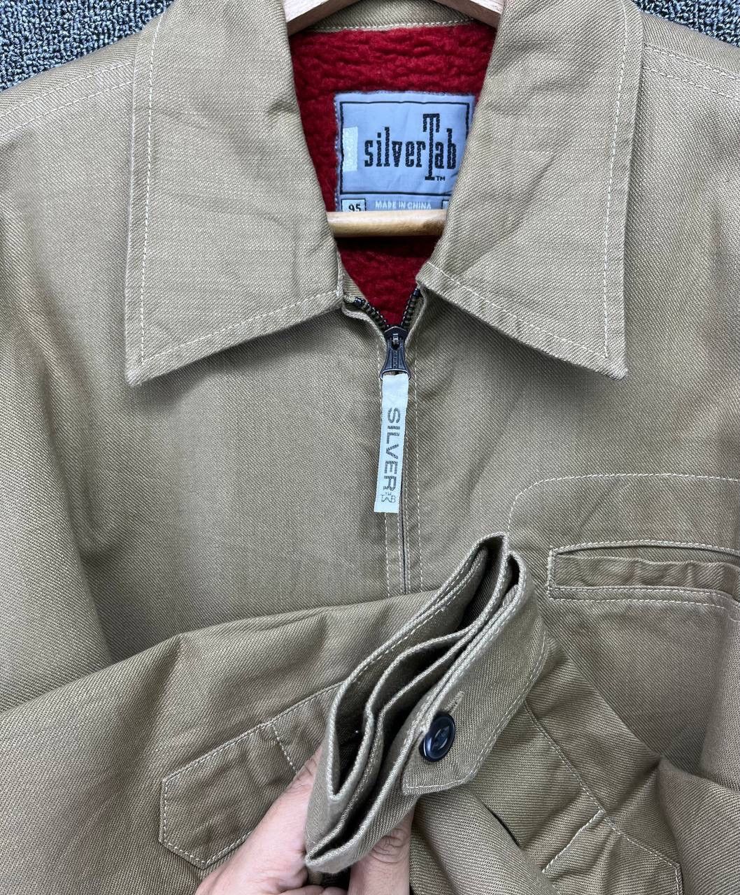 Levi's Vintage Levis Silver Tab Rare Zip Up Chore Jacket Size US M / EU 48-50 / 2 - 13 Thumbnail