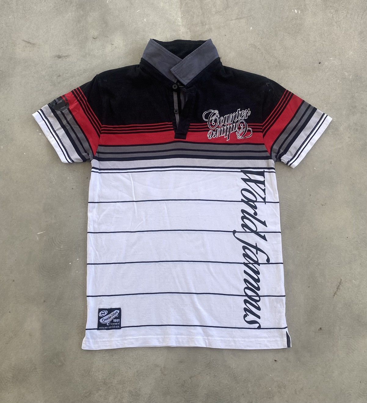 JNCO × Vintage COUNTER COUTURE POLO JNCO STYLE TEE Size US XL / EU 56 / 4 - 1 Thumbnail